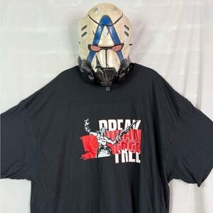 Gearbox Exclusive Borderlands 4 Black 'Dream Free' Graphic Tee & Mask Bundle NEW